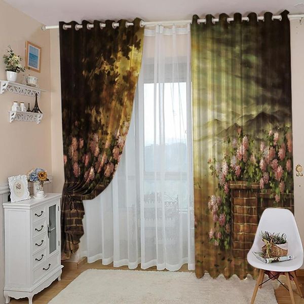 curtain & drapes custom 3d digital printing curtains hand painted idyllic forest flowers living room blackout sets home decor
curtain & drapes custom 3d digital printing curtains hand painted idyllic forest flowers living room blackout sets home decor