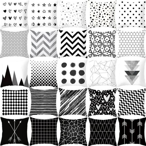 cushion/decorative pillow zerolife geometry cushion cover 45x45cm home decor black white gray pillowcase for living room sofa decorative thr
cushion/decorative pillow zerolife geometry cushion cover 45x45cm home decor black white gray pillowcase for living room sofa decorative thr