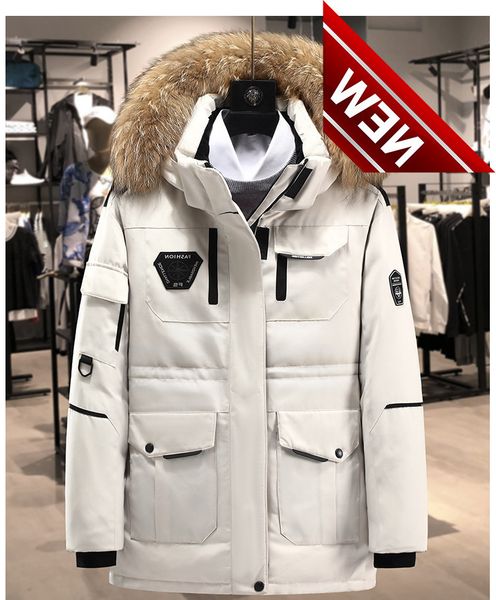 parka duck down jackets -30 c men's thermal jacket parkas ouple oat overcoat winter outdoor thick warm oats removable, Black
parka duck down jackets -30 c men's thermal jacket parkas ouple oat overcoat winter outdoor thick warm oats removable, Black