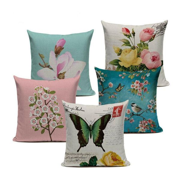 flower watercolor cushion cover bird purple blue yellow pink pillow cases
flower watercolor cushion cover bird purple blue yellow pink pillow cases