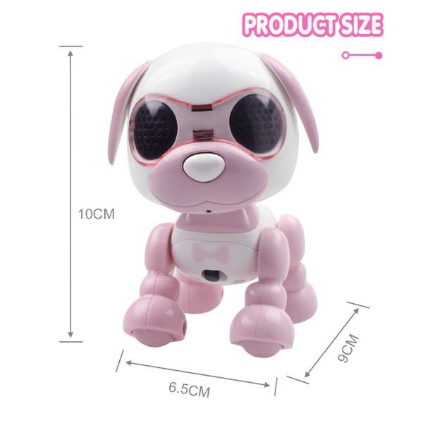 Interactive Smart Puppy Robotic Dog Led Eyes Sound Recording Sing Sleep Cute Toy Interesting
Interactive Smart Puppy Robotic Dog Led Eyes Sound Recording Sing Sleep Cute Toy Interesting