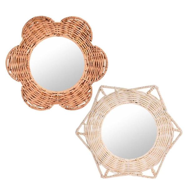 mirrors rattan round makeup mirror innovative wall hanging hand-woven home living room bedroom decoration
mirrors rattan round makeup mirror innovative wall hanging hand-woven home living room bedroom decoration