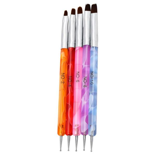 nail drill & accessories 5pcs manicure pens double-end art brush dotting modeling acrylic uv builder painting drawing brushes
nail drill & accessories 5pcs manicure pens double-end art brush dotting modeling acrylic uv builder painting drawing brushes