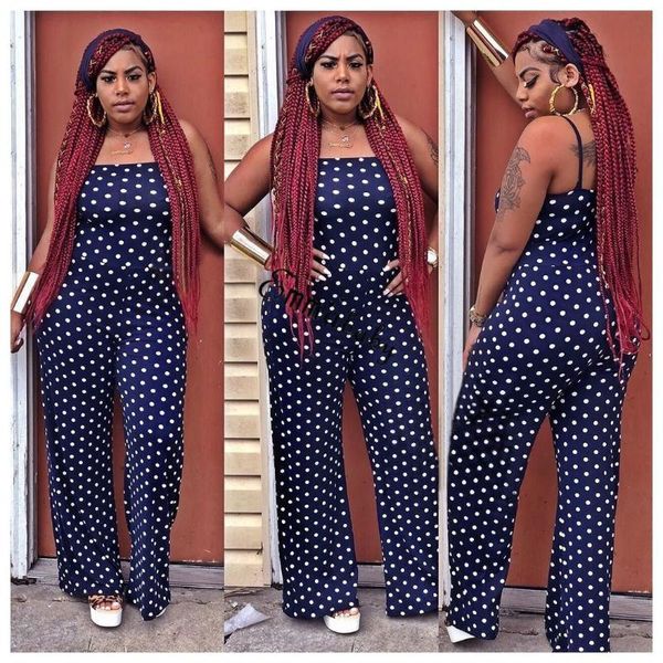 women's jumpsuits & rompers women ladies clubwear summer strappy sleeveless dot playsuit jumpsuit romper long pants party, Black;white
women's jumpsuits & rompers women ladies clubwear summer strappy sleeveless dot playsuit jumpsuit romper long pants party, Black;white