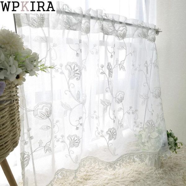 curtain & drapes pastoral white floral short for kitchen embroidery voile sheer drape lace clover bottom small window blinds 144#d
curtain & drapes pastoral white floral short for kitchen embroidery voile sheer drape lace clover bottom small window blinds 144#d