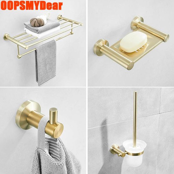 bath accessory set brush gold shelf bathroom towel shelves wall mount holder stainless steel hardware tissue paper rack folding hook sets
bath accessory set brush gold shelf bathroom towel shelves wall mount holder stainless steel hardware tissue paper rack folding hook sets