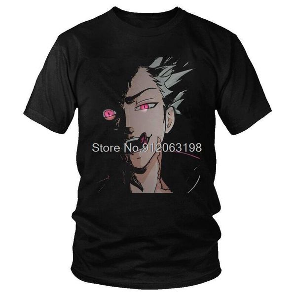 men's t-shirts seven ban deadly sins t-shirt fashion t shirt short sleeve cotton harajuku anime manga nanatsu no taizai tshirt tees, White;black
men's t-shirts seven ban deadly sins t-shirt fashion t shirt short sleeve cotton harajuku anime manga nanatsu no taizai tshirt tees, White;black