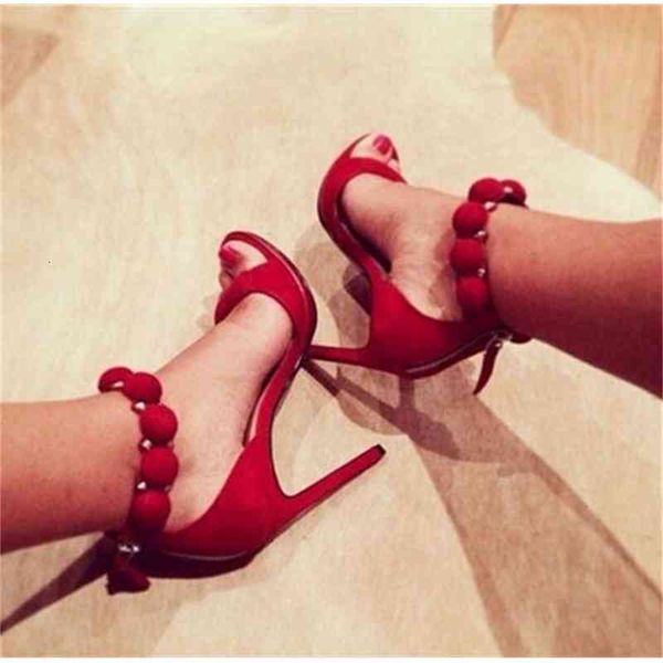 fashionsandals -summer women shoes woman studded embellished ball ankle strap sandals pumps sandalias, Black
fashionsandals -summer women shoes woman studded embellished ball ankle strap sandals pumps sandalias, Black