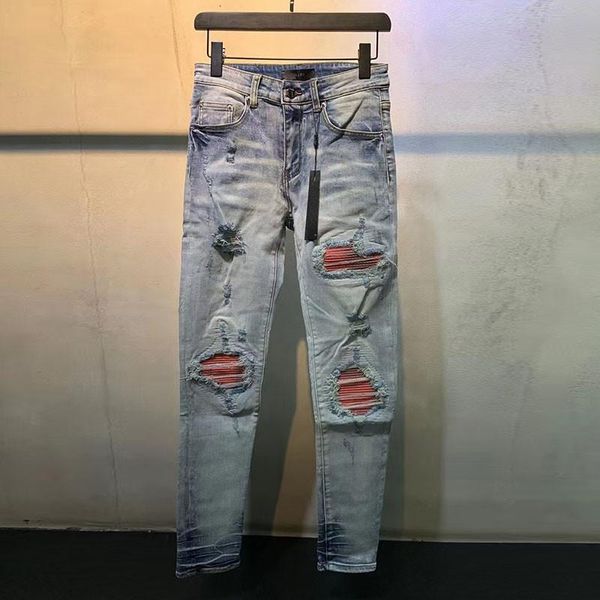 men's jeans motorcycle pants men punk hip hop ripped designer bootcut for light blue street retro stitching
men's jeans motorcycle pants men punk hip hop ripped designer bootcut for light blue street retro stitching