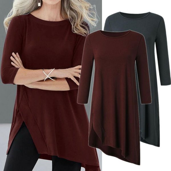 2021 womens and blouses plus size long shirt ladies casual party long shirt solid color blouse vintage ladies blouses, White
2021 womens and blouses plus size long shirt ladies casual party long shirt solid color blouse vintage ladies blouses, White