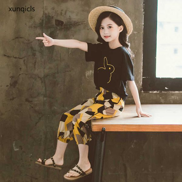 2020 new baby girls clothing sets girl short sleeve t-shirt + pants 2pc suits children summer outfits kids girl clothes x0902, White
2020 new baby girls clothing sets girl short sleeve t-shirt + pants 2pc suits children summer outfits kids girl clothes x0902, White