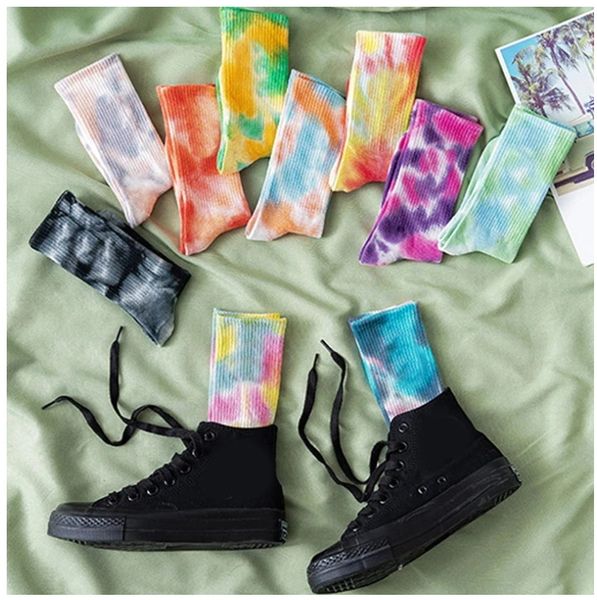 men and women's colorful tie-dye cotton socks original soft crew athletic socks casual skateboard socks long hosiery ankle, White;pink
men and women's colorful tie-dye cotton socks original soft crew athletic socks casual skateboard socks long hosiery ankle, White;pink