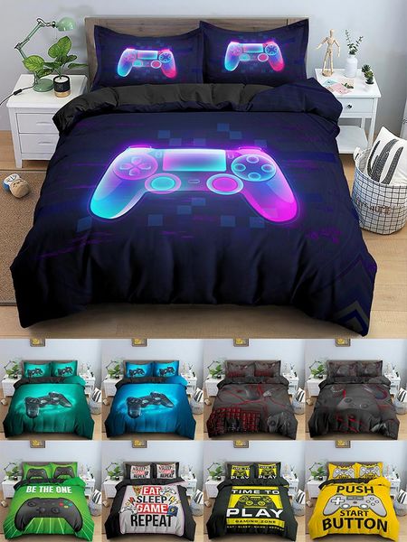 bedding sets game handle with pillowcase gamer duvet cover king size soft comforter for kids bedroom
bedding sets game handle with pillowcase gamer duvet cover king size soft comforter for kids bedroom