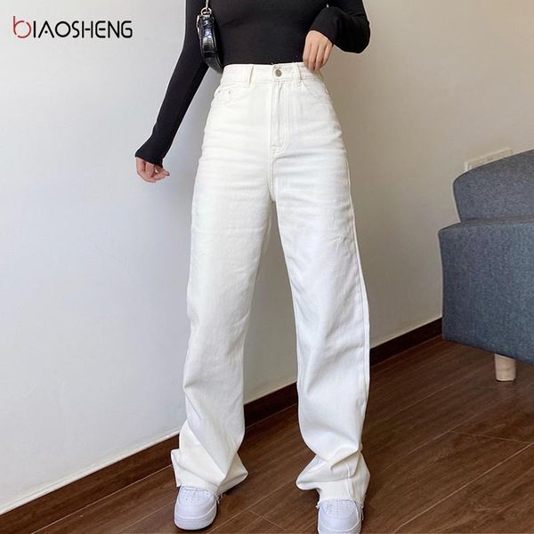 women's jeans white woman high waist 2021 streetwear baggy mom vintage denim trousers pocket washed casual fashion y2k pants, Blue
women's jeans white woman high waist 2021 streetwear baggy mom vintage denim trousers pocket washed casual fashion y2k pants, Blue