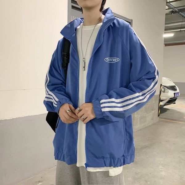 sportswear men's ins korean spring autumn 2021 new loose and handsome net red cec jacket fashion brand, Black;brown
sportswear men's ins korean spring autumn 2021 new loose and handsome net red cec jacket fashion brand, Black;brown