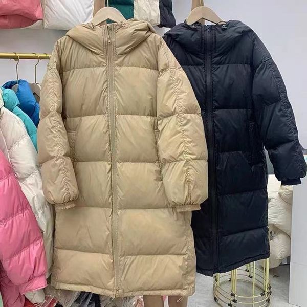 jiangnan same light down jacket winter women's middle and long loose leisure white duck bread, Black
jiangnan same light down jacket winter women's middle and long loose leisure white duck bread, Black