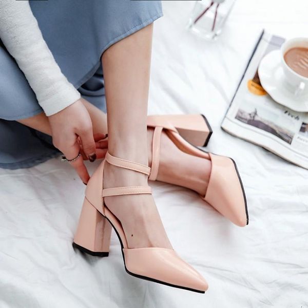 dress shoes brand 2021 women platform all match pointed toe shallow two-piece summer elegant buckle ladies pumps size 34-43, Black
dress shoes brand 2021 women platform all match pointed toe shallow two-piece summer elegant buckle ladies pumps size 34-43, Black