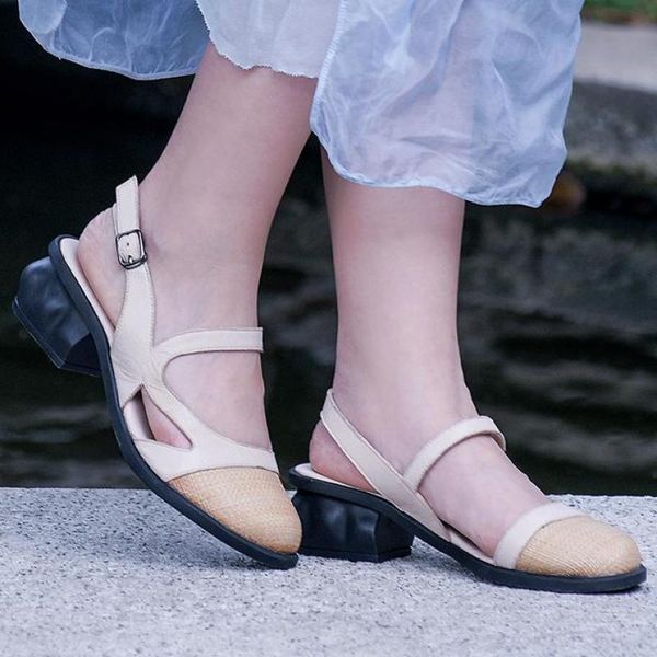 dress shoes johnature women summer 2021 retro sandals genuine leather sewing buckle strap casual handmade concise ladies, Black
dress shoes johnature women summer 2021 retro sandals genuine leather sewing buckle strap casual handmade concise ladies, Black