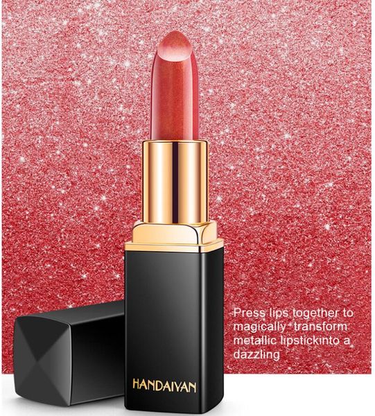 handaiyan han dai yan mermaid ji bright metallic color lipstick pearlescent color change lipstick gilt lipstick 3.5g
handaiyan han dai yan mermaid ji bright metallic color lipstick pearlescent color change lipstick gilt lipstick 3.5g