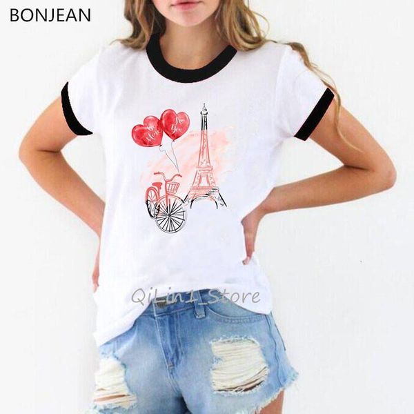 watercolor love heart balloon bicycle eiffel tower print vintage t shirt women cute female t-shirt summer graphic tees, White
watercolor love heart balloon bicycle eiffel tower print vintage t shirt women cute female t-shirt summer graphic tees, White