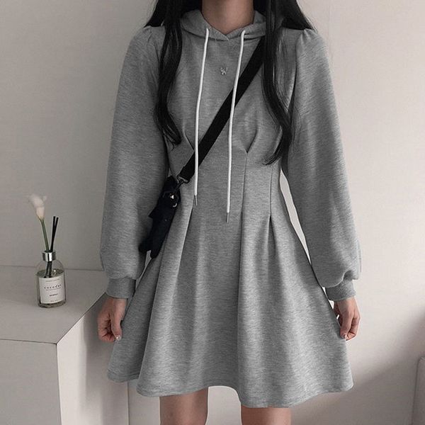 2021 spring drawstring full sleeve dress birthday party lounge wear night club outfits mall goth streetwear y2k clothes, Black;gray
2021 spring drawstring full sleeve dress birthday party lounge wear night club outfits mall goth streetwear y2k clothes, Black;gray