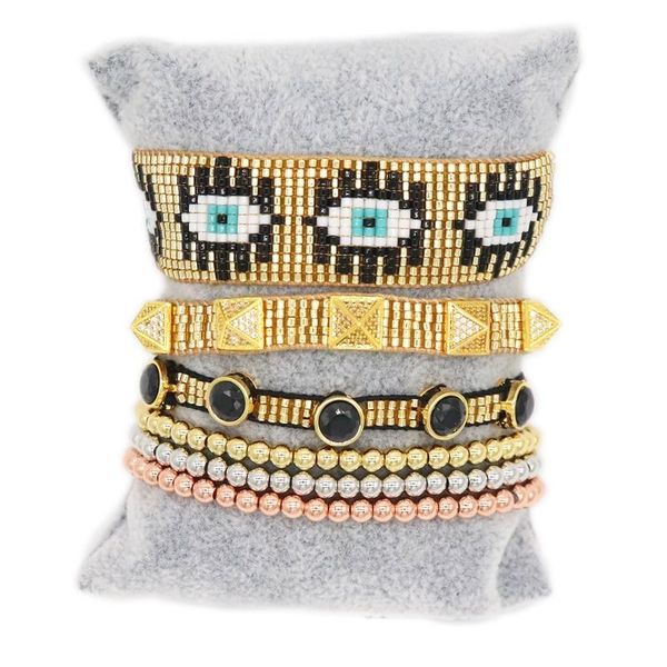 beaded, strands zhongvi women handmade bracelet mexico armband jewelry for ladies pulseras mujer moda 2021 miyuki evil eye bracelets wholesa, Black
beaded, strands zhongvi women handmade bracelet mexico armband jewelry for ladies pulseras mujer moda 2021 miyuki evil eye bracelets wholesa, Black