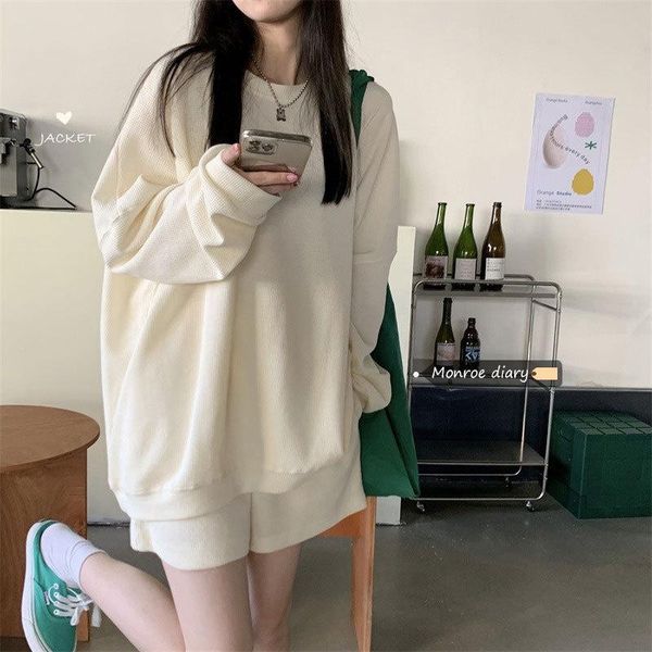 women's tracksuits basic jackets women harajuku ulzzang oversized hooded simple candy color sweet girls outwear stylish all-match chic, Gray
women's tracksuits basic jackets women harajuku ulzzang oversized hooded simple candy color sweet girls outwear stylish all-match chic, Gray