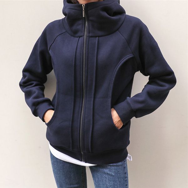 2021 new informal robe fashion simple thick warm autumn thin winter seller pocket zipper hood long sleeve sweater ezud, Black
2021 new informal robe fashion simple thick warm autumn thin winter seller pocket zipper hood long sleeve sweater ezud, Black