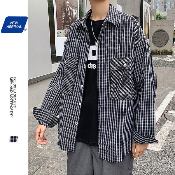 2021 new men's fashion lattice printing hawaiian large pocket trendy clothes camisa social masculina streetwear shirt -5xl aikd, White
2021 new men's fashion lattice printing hawaiian large pocket trendy clothes camisa social masculina streetwear shirt -5xl aikd, White