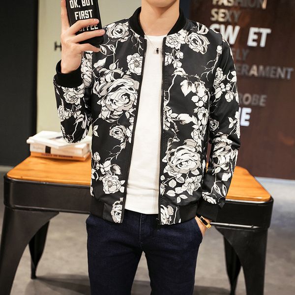2021 spring baseball jackets of men fine casual fit streetwear floral fashion print bomber jacket night club wears homme urfa, Black;brown
2021 spring baseball jackets of men fine casual fit streetwear floral fashion print bomber jacket night club wears homme urfa, Black;brown