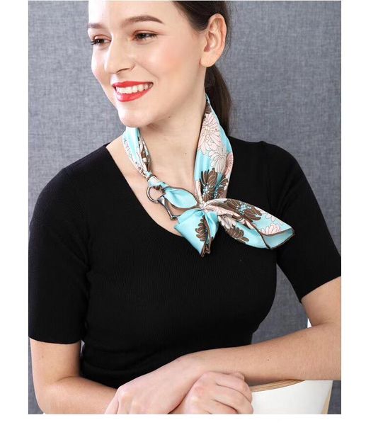 pins, brooches arrival fashion scarf buckle brand brooch accessories silk, Gray