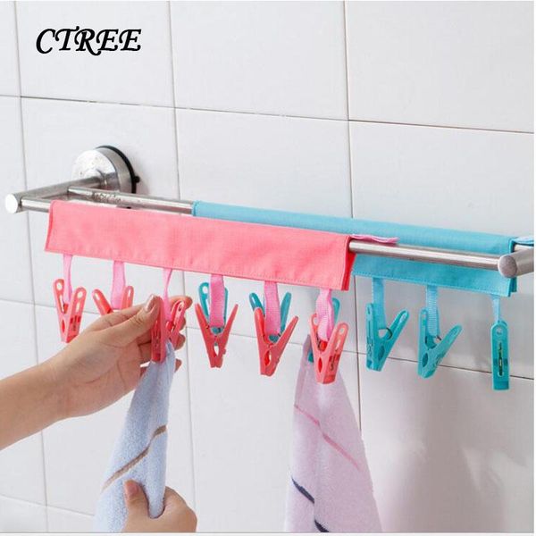 hangers & racks ctree 1pcs multifunction portable 6 clips drying bathroom rack traveling clothespin travel folding cloth hanger c840
hangers & racks ctree 1pcs multifunction portable 6 clips drying bathroom rack traveling clothespin travel folding cloth hanger c840