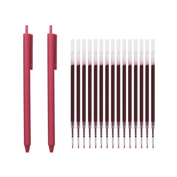 gel pens pen refills black gray orange purple red ink 0.5mm ballpoint student teacher school&office supplies writing stationery
gel pens pen refills black gray orange purple red ink 0.5mm ballpoint student teacher school&office supplies writing stationery