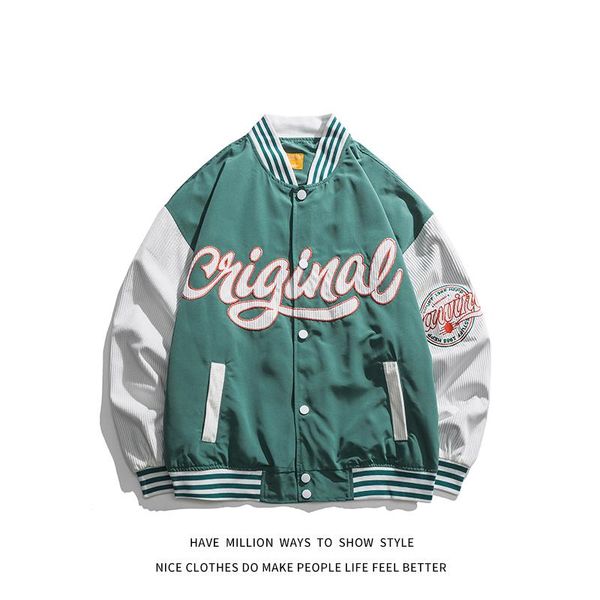 men's jackets arrival spring and autumn thin light embroid baseball bomber jacket women's varsity letter shirt vitnage casual, Black;brown
men's jackets arrival spring and autumn thin light embroid baseball bomber jacket women's varsity letter shirt vitnage casual, Black;brown