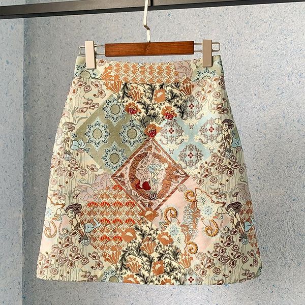 skirts high end fancy beading embroidery flower baroque style mini skirt women waist spring autumn jupe courte faldas cortas, Black
skirts high end fancy beading embroidery flower baroque style mini skirt women waist spring autumn jupe courte faldas cortas, Black