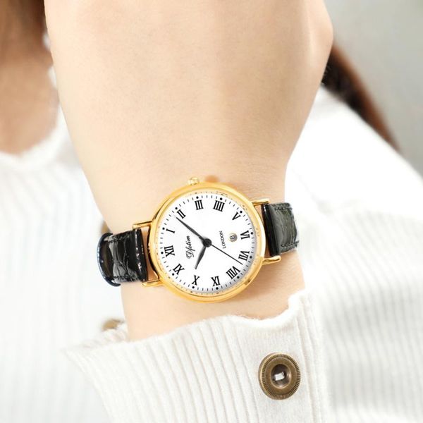 wristwatches dfotim golden women watches lady creative classic women's quartz watch female clock for gift relogio feminino montre femme, Slivery;brown
wristwatches dfotim golden women watches lady creative classic women's quartz watch female clock for gift relogio feminino montre femme, Slivery;brown