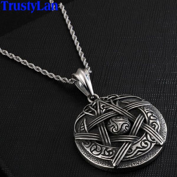 pendant necklaces vintage five-pointed star necklace men 60cm long chain for women fashion stainless steel male jewelry dropship, Silver
pendant necklaces vintage five-pointed star necklace men 60cm long chain for women fashion stainless steel male jewelry dropship, Silver