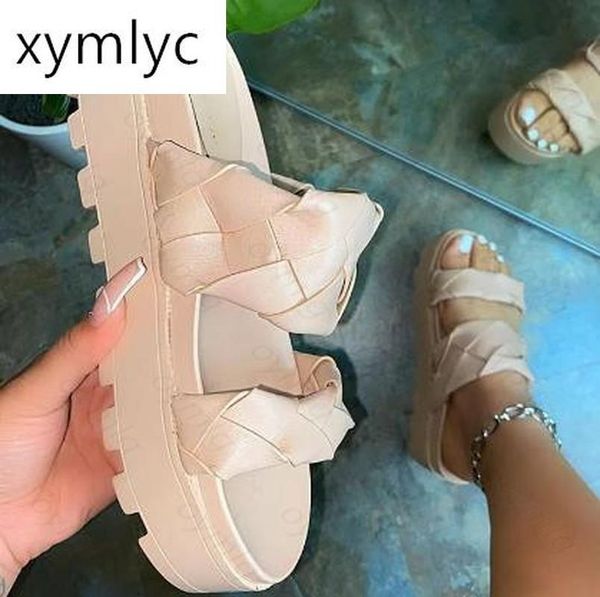 casual all-match slippers ms autumn 2021 new women twist straps double-layer platform waterproof platform outdoor beach sandals, Black
casual all-match slippers ms autumn 2021 new women twist straps double-layer platform waterproof platform outdoor beach sandals, Black