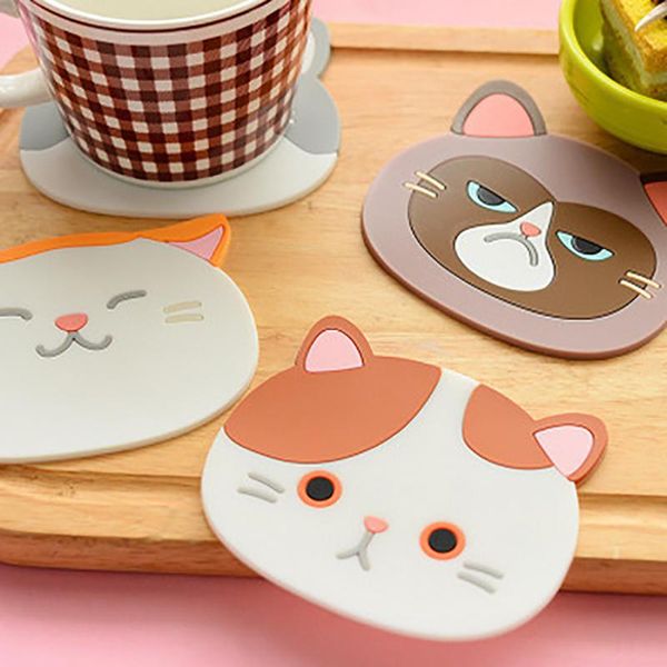 mats & pads justdolife animal cartoon kawaii cat cute anti-scalding table mat non-slip insulation silicone kitchen decoration
mats & pads justdolife animal cartoon kawaii cat cute anti-scalding table mat non-slip insulation silicone kitchen decoration