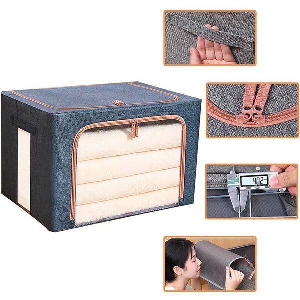 storage bags fabric thicken with steel support frame quilt bag wardrobe organizer for clothes toy box cupboards pet house cabinets
storage bags fabric thicken with steel support frame quilt bag wardrobe organizer for clothes toy box cupboards pet house cabinets