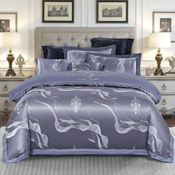 new bedroom four-piece quilt cover luxury embroidery pure cotton jacquard quilt cover fashion simple family l bedding set
new bedroom four-piece quilt cover luxury embroidery pure cotton jacquard quilt cover fashion simple family l bedding set