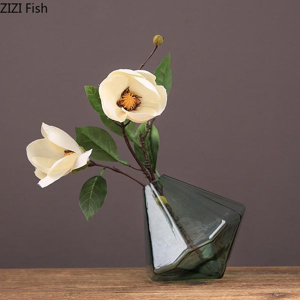 creative geometric transparent glass vase living room dining table flower arrangement hydroponic vase furnishing home decoration 
creative geometric transparent glass vase living room dining table flower arrangement hydroponic vase furnishing home decoration