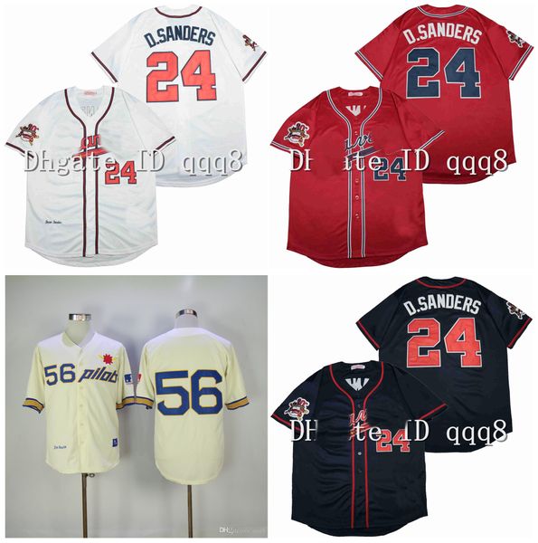 1969 seattle pilots jim bouton jerseys 24 deion sanders red white blue vintage retro baseball jerseys, Blue;black
1969 seattle pilots jim bouton jerseys 24 deion sanders red white blue vintage retro baseball jerseys, Blue;black