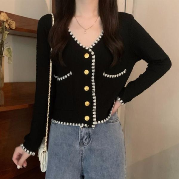 women's knits & tees woman cardigan 2021 autumn korean fashion wild pocket design single-breasted long sleeve v-neck knit sweater coat, White
women's knits & tees woman cardigan 2021 autumn korean fashion wild pocket design single-breasted long sleeve v-neck knit sweater coat, White