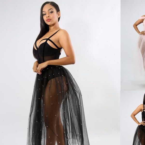 tulle transparent beading skirt women summer mesh skirt female black pearl tutu elastic waist vintage sheer pleated skirt female
tulle transparent beading skirt women summer mesh skirt female black pearl tutu elastic waist vintage sheer pleated skirt female