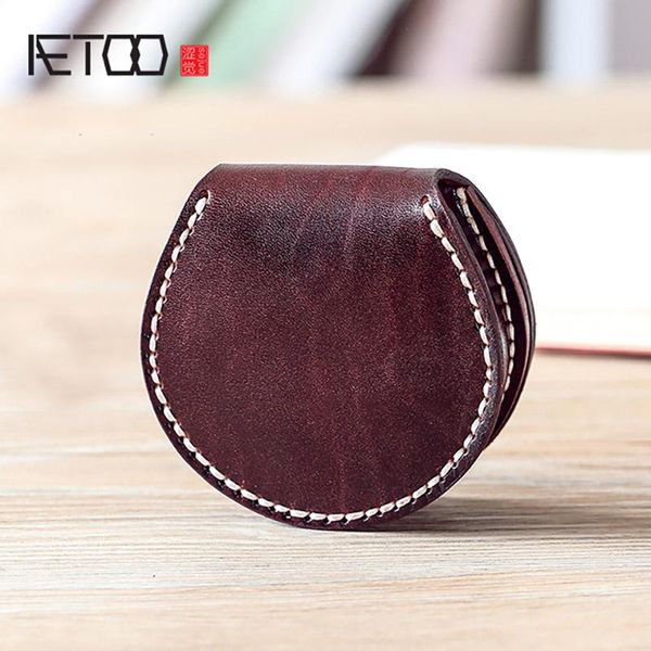 card holders aetoo handmade zero wallet, men's and women's leather retro minimalist coin collection bag, skin cowhide headphone ba, Brown;gray
card holders aetoo handmade zero wallet, men's and women's leather retro minimalist coin collection bag, skin cowhide headphone ba, Brown;gray