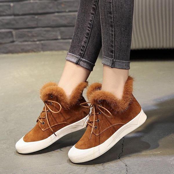boots snow 2021 winter fashion women warm women's soft flat heel lace-up ankle female shoes, Black
boots snow 2021 winter fashion women warm women's soft flat heel lace-up ankle female shoes, Black
