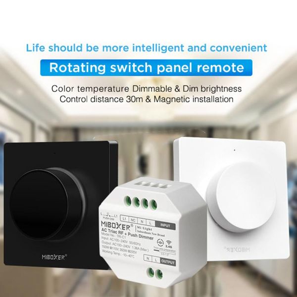 controllers miboxer k1 k1b tri-c1 rotating switch panel remote ac triac rf push wifi dimmer brightness color temperature for led buld
controllers miboxer k1 k1b tri-c1 rotating switch panel remote ac triac rf push wifi dimmer brightness color temperature for led buld