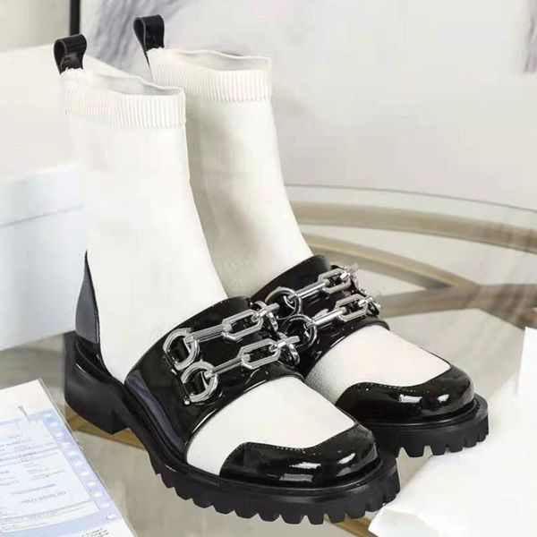 boots chain woman square heels socks knitting shoes women mixed color ladies fashion winter outwear 2021, Black
boots chain woman square heels socks knitting shoes women mixed color ladies fashion winter outwear 2021, Black