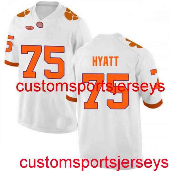 stitched #75 mitch hyatt clemson tigers white ncaa football jersey custom any name number xs-5xl 6xl, Black
stitched #75 mitch hyatt clemson tigers white ncaa football jersey custom any name number xs-5xl 6xl, Black